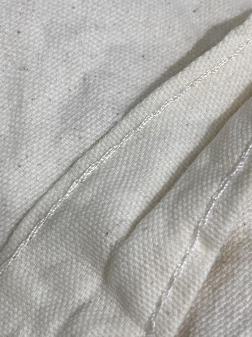 stussy（ステューシー）stussy (ステューシー) ツイストガール トートバッグ ホワイトの古着・服飾アイテム