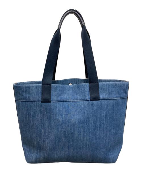 COACH（コーチ）COACH (コーチ) デニムキャンバストートバッグ ブルーの古着・服飾アイテム