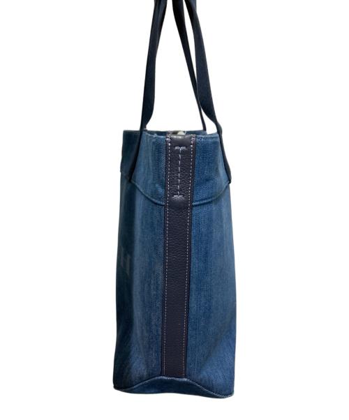 COACH（コーチ）COACH (コーチ) デニムキャンバストートバッグ ブルーの古着・服飾アイテム