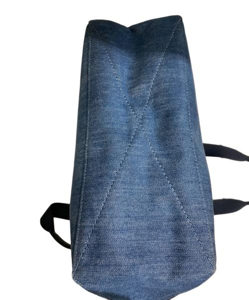 COACH（コーチ）COACH (コーチ) デニムキャンバストートバッグ ブルーの古着・服飾アイテム