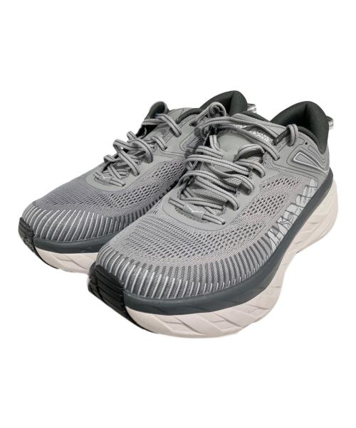 HOKA（ホカ）HOKA (ホカ) BONDI 7 グレー サイズ:27cmの古着・服飾アイテム