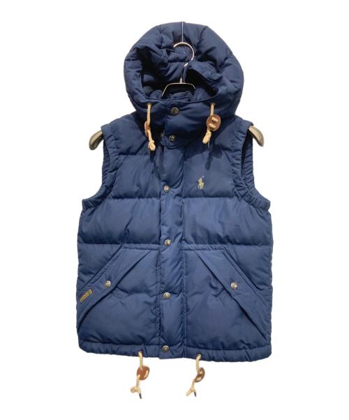 POLO RALPH LAUREN（ポロ・ラルフローレン）POLO RALPH LAUREN (ポロ・ラルフローレン) ダウンベスト ネイビー サイズ:XSの古着・服飾アイテム