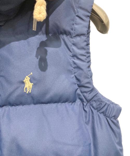 POLO RALPH LAUREN（ポロ・ラルフローレン）POLO RALPH LAUREN (ポロ・ラルフローレン) ダウンベスト ネイビー サイズ:XSの古着・服飾アイテム