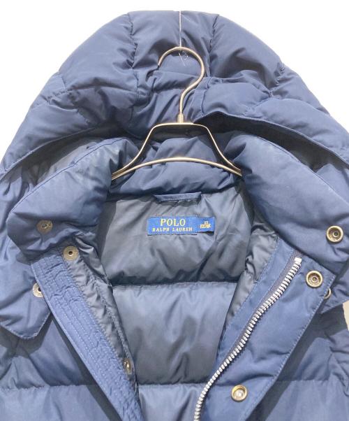 POLO RALPH LAUREN（ポロ・ラルフローレン）POLO RALPH LAUREN (ポロ・ラルフローレン) ダウンベスト ネイビー サイズ:XSの古着・服飾アイテム