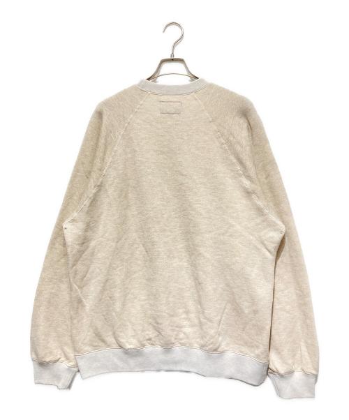 THE NORTHFACE PURPLELABEL（ザ・ノースフェイス パープルレーベル）THE NORTHFACE PURPLELABEL (ザ・ノースフェイス パープルレーベル) Pack Field Sweatshirt ベージュ サイズ:Lの古着・服飾アイテム