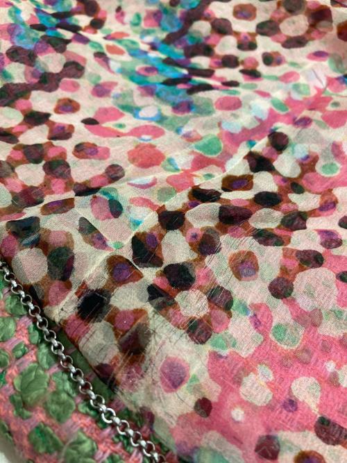 CHANEL（シャネル）CHANEL (シャネル) ツイードセットアップ ピンク サイズ:38の古着・服飾アイテム
