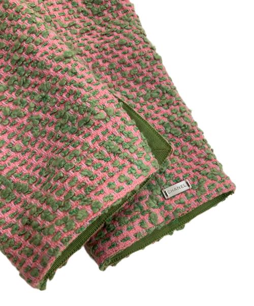 CHANEL（シャネル）CHANEL (シャネル) ツイードセットアップ ピンク サイズ:38の古着・服飾アイテム