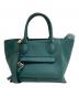 LONGCHAMP（ロンシャン）の古着「メールボックス トップハンドルバッグ」｜グリーン