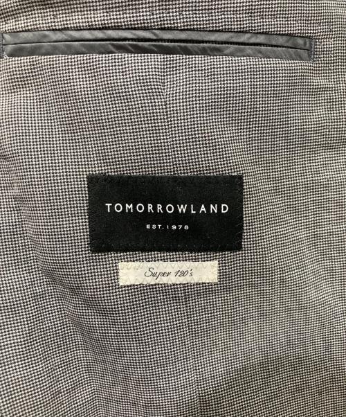 TOMORROW LAND（トゥモローランド）TOMORROW LAND (トゥモローランド) Super120'sウールポリエステル セットアップ グレー サイズ:44の古着・服飾アイテム