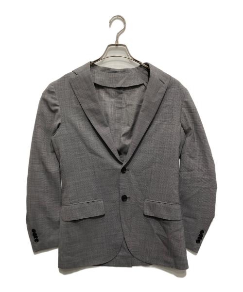 TOMORROW LAND（トゥモローランド）TOMORROW LAND (トゥモローランド) Super120'sウールポリエステル セットアップ グレー サイズ:44の古着・服飾アイテム
