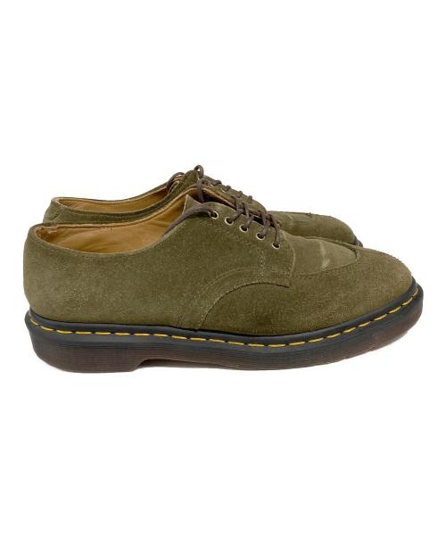 Dr.Martens（ドクターマーチン）Dr.Martens (ドクターマーチン) REPELLO CALF SUEDE オリーブ サイズ:UK7の古着・服飾アイテム