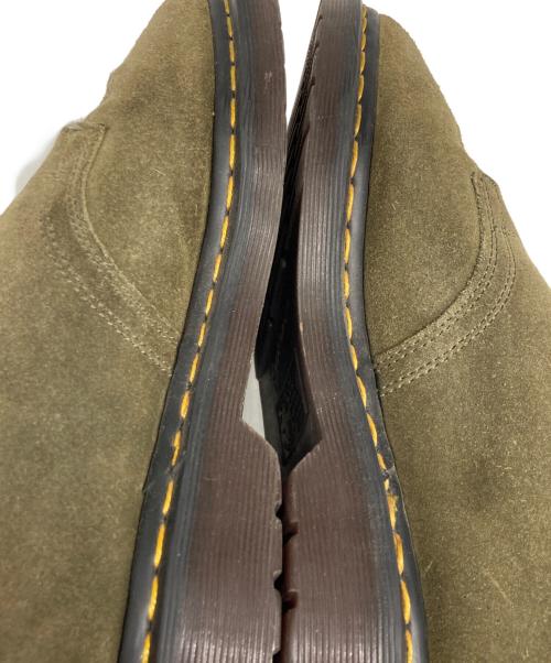 Dr.Martens（ドクターマーチン）Dr.Martens (ドクターマーチン) REPELLO CALF SUEDE オリーブ サイズ:UK7の古着・服飾アイテム