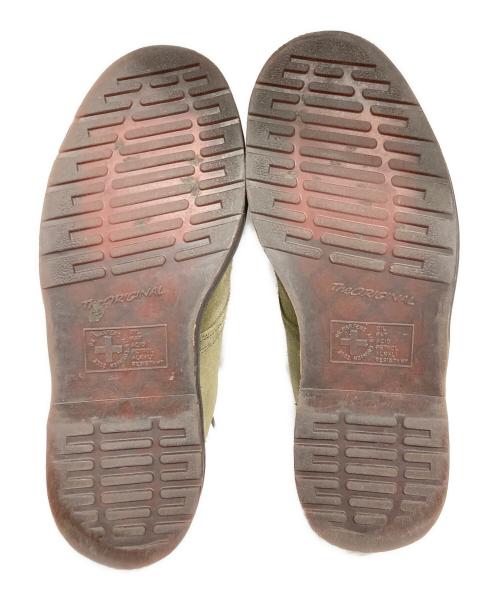 Dr.Martens（ドクターマーチン）Dr.Martens (ドクターマーチン) REPELLO CALF SUEDE オリーブ サイズ:UK7の古着・服飾アイテム