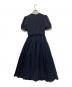 Her lip to (ハーリップトゥ) 25AW Pin-Striped Belted Flared Dress ネイビー サイズ:S：6000円