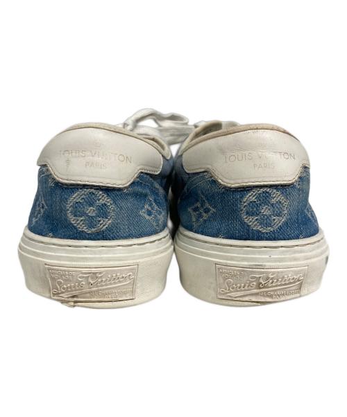 LOUIS VUITTON（ルイ ヴィトン）LOUIS VUITTON (ルイ ヴィトン) トロカデロ リシュリューデニムスニーカー ブルー サイズ:5 1/2の古着・服飾アイテム