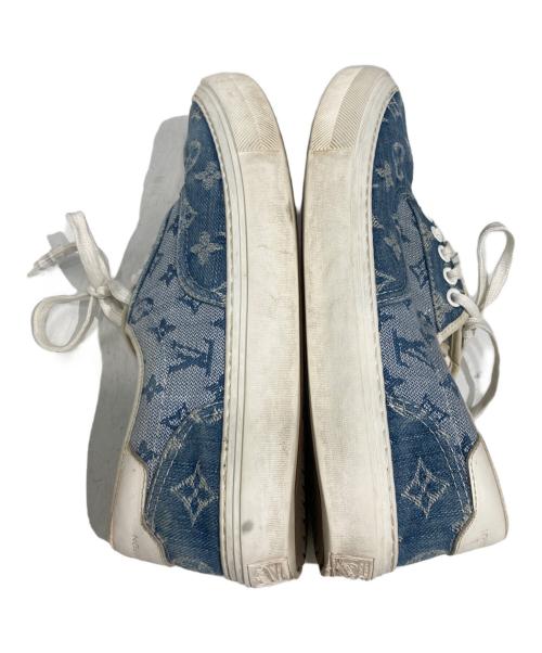 LOUIS VUITTON（ルイ ヴィトン）LOUIS VUITTON (ルイ ヴィトン) トロカデロ リシュリューデニムスニーカー ブルー サイズ:5 1/2の古着・服飾アイテム