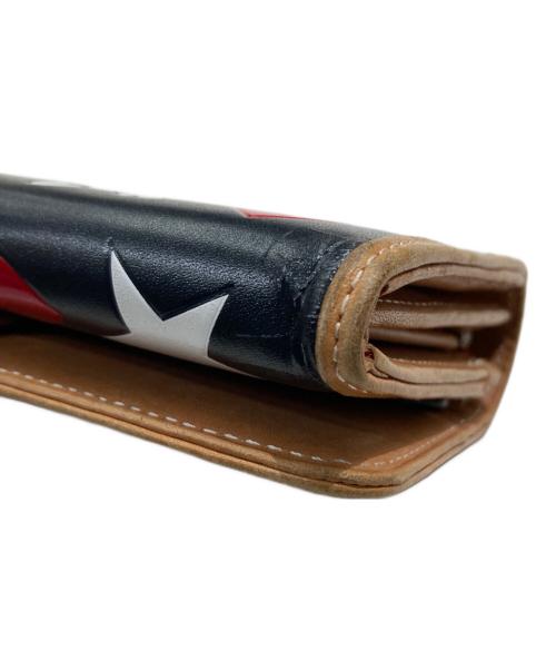 Vivienne Westwood（ヴィヴィアンウエストウッド）Vivienne Westwood (ヴィヴィアンウエストウッド) オーブハートレザーウォレット ブラウン×ブラックの古着・服飾アイテム