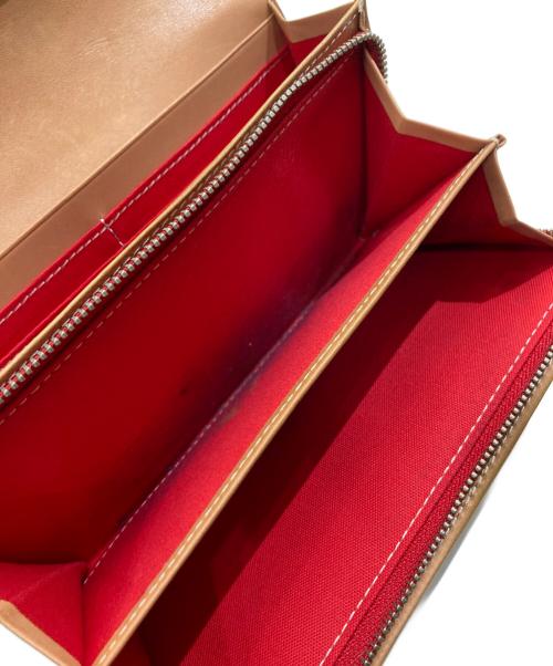 Vivienne Westwood（ヴィヴィアンウエストウッド）Vivienne Westwood (ヴィヴィアンウエストウッド) オーブハートレザーウォレット ブラウン×ブラックの古着・服飾アイテム