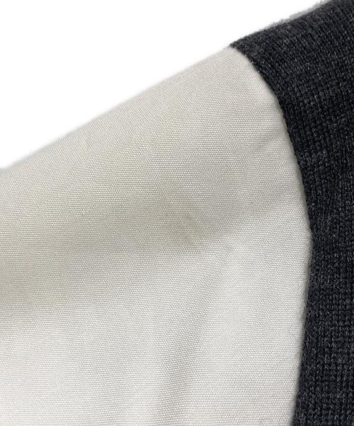 BRUNELLO CUCINELLI（ブルネロクチネリ）BRUNELLO CUCINELLI (ブルネロクチネリ) カシミヤ混ドッキングワンピース ブラック サイズ:Sの古着・服飾アイテム