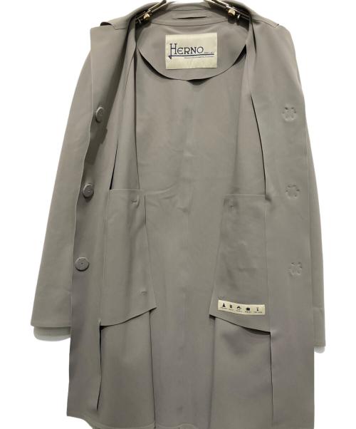HERNO（ヘルノ）HERNO (ヘルノ) スプリングコート カーキ サイズ:38の古着・服飾アイテム