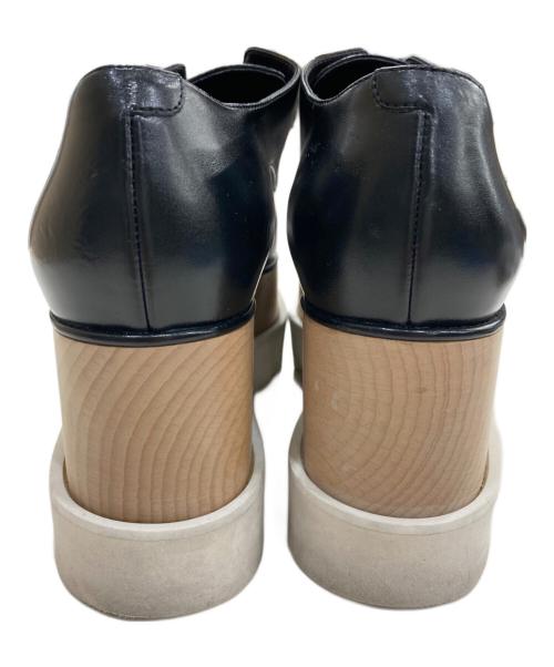 STELLA McCARTNEY（ステラマッカートニー）STELLA McCARTNEY (ステラマッカートニー) ELYSE プラットフォームシューズ ブラック サイズ:36の古着・服飾アイテム