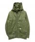 WTAPS（ダブルタップス）の古着「SHERPA JACKET / FIELD NYLON TAFFETA 3LAYER」｜カーキ