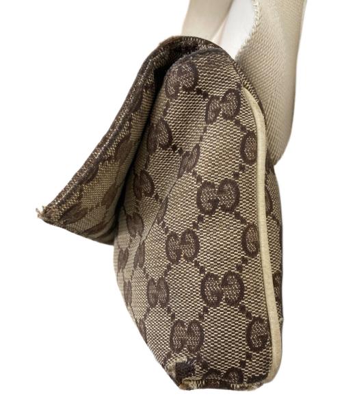 GUCCI（グッチ）GUCCI (グッチ) GG柄ボディーバッグ ベージュの古着・服飾アイテム
