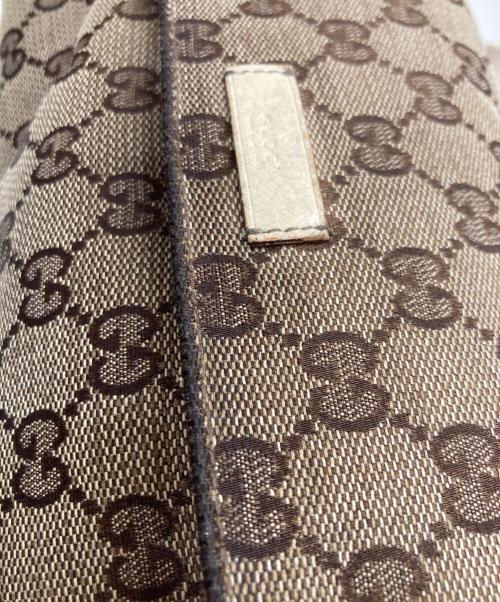 GUCCI（グッチ）GUCCI (グッチ) GG柄ボディーバッグ ベージュの古着・服飾アイテム