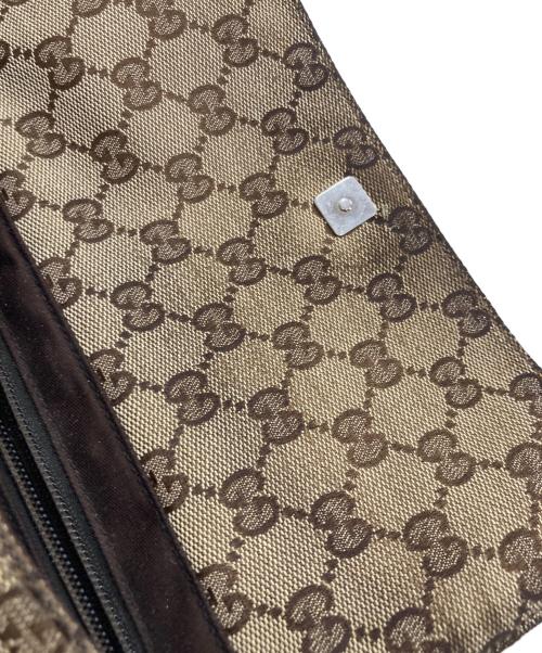 GUCCI（グッチ）GUCCI (グッチ) GG柄ボディーバッグ ベージュの古着・服飾アイテム