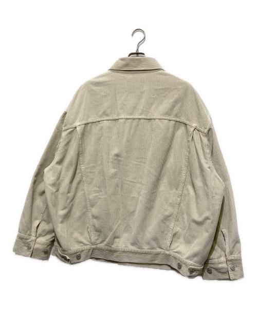 AGOLDE（エーゴールドイー）AGOLDE (エーゴールドイー) REWORKED WAYNE ジャケット ベージュ サイズ:Sの古着・服飾アイテム