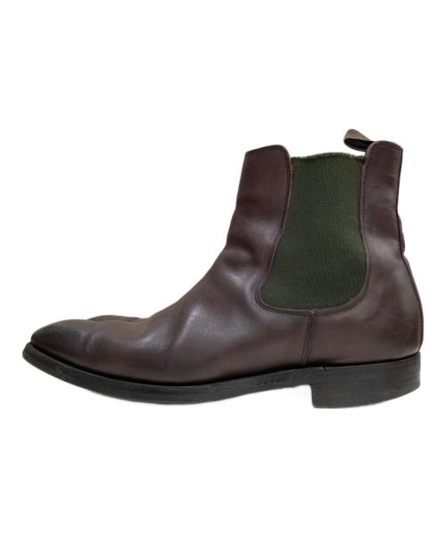PAUL SMITH（ポールスミス）Paul Smith (ポールスミス) サイドゴアブーツ ブラウン サイズ:8の古着・服飾アイテム
