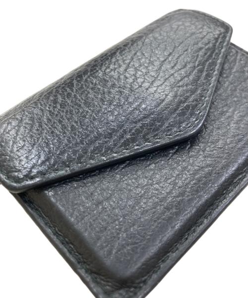 Maison Margiela（メゾンマルジェラ）Maison Margiela (メゾンマルジェラ) キーリング付きカードケース ブラックの古着・服飾アイテム