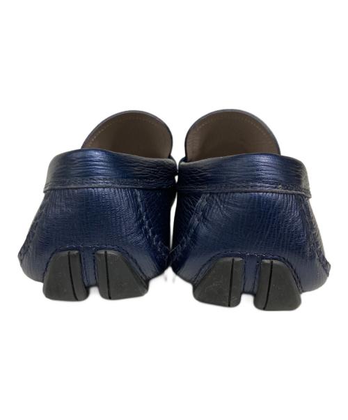 Salvatore Ferragamo（サルヴァトーレ フェラガモ）Salvatore Ferragamo (サルヴァトーレ フェラガモ) ドライビングシューズ ネイビー サイズ:6 1/2の古着・服飾アイテム