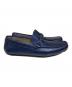 Salvatore Ferragamo (サルヴァトーレ フェラガモ) ドライビングシューズ ネイビー サイズ:6 1/2：12000円