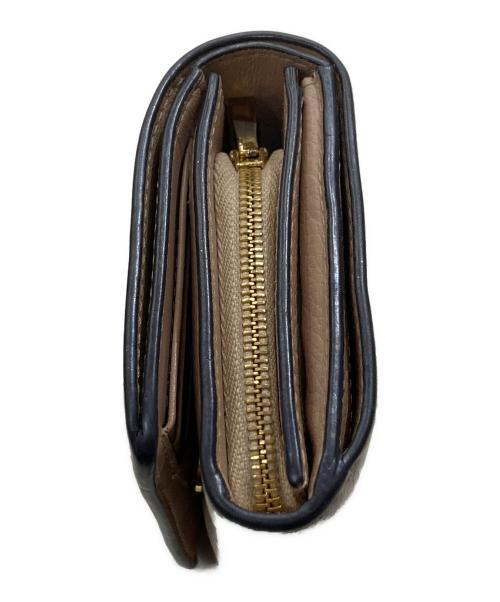 MULBERRY（マルベリー）MULBERRY (マルベリー) Small Continental French Purse ピンクの古着・服飾アイテム