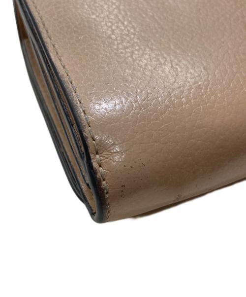 MULBERRY（マルベリー）MULBERRY (マルベリー) Small Continental French Purse ピンクの古着・服飾アイテム
