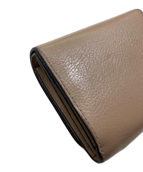 MULBERRY（マルベリー）MULBERRY (マルベリー) Small Continental French Purse ピンクの古着・服飾アイテム