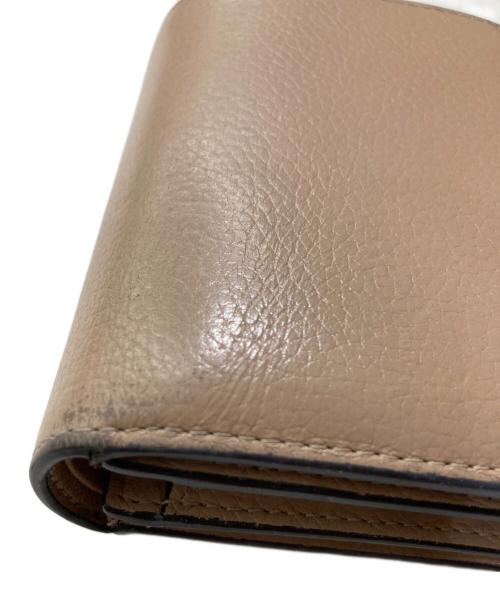 MULBERRY（マルベリー）MULBERRY (マルベリー) Small Continental French Purse ピンクの古着・服飾アイテム