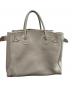 YOUNG & OLSEN The DRYGOODS STORE (ヤングアンドオルセン ザ ドライグッズストア) EMBOSSED LEATHER BELTED TOTES ベージュ：15000円