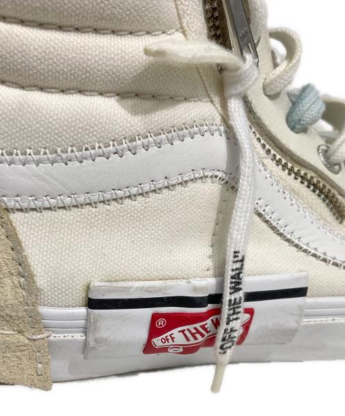 VANS（ヴァンズ）VANS (ヴァンズ) Sk8-Hi Cap LX ベージュ×ホワイト サイズ:26の古着・服飾アイテム