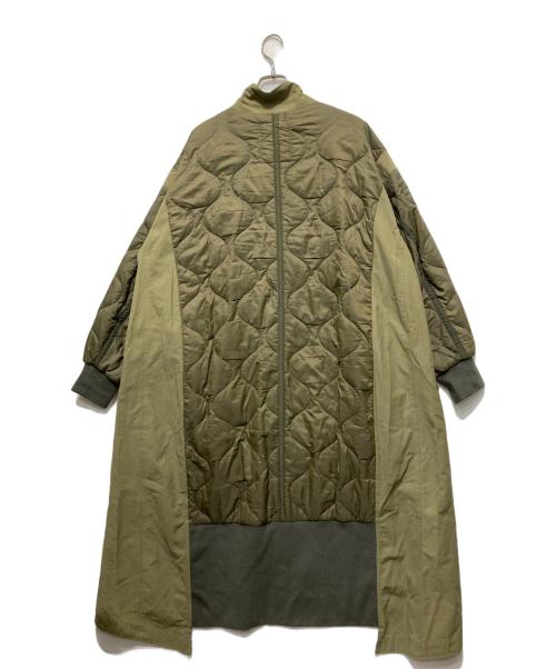 etsinta（エシンタ）etsinta (エシンタ) 切替マキシミリタリーコート オリーブ サイズ:1の古着・服飾アイテム