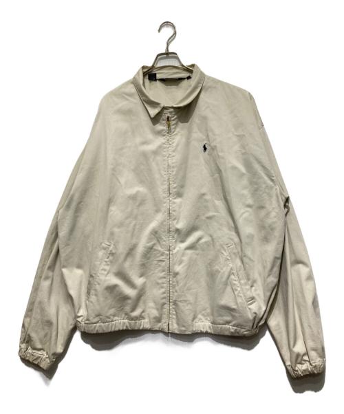 POLO RALPH LAUREN（ポロ・ラルフローレン）POLO RALPH LAUREN (ポロ・ラルフローレン) スイングトップ/OLD/古着/ヴィンテージ ベージュ サイズ:XXLの古着・服飾アイテム