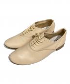 repettoレペット）の古着「Zizi Goatskin レースアップシューズ」｜ベージュ