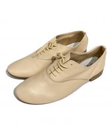 repetto（レペット）の古着「Zizi Goatskin レースアップシューズ」｜ベージュ