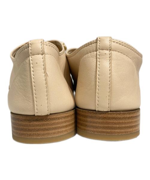 repetto（レペット）Repetto (レペット) Zizi Goatskin レースアップシューズ ベージュ サイズ:39 1/2の古着・服飾アイテム