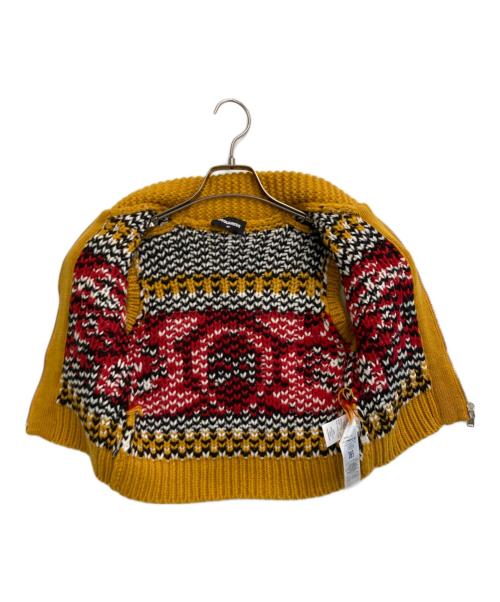 DSQUARED2（ディースクエアード）DSQUARED2　 (ディースクエアード) ジップニットベスト イエロー サイズ:8Yの古着・服飾アイテム