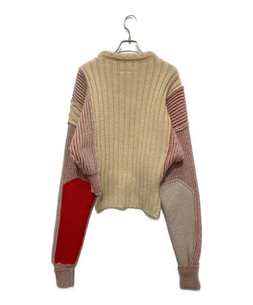 MM6 Maison Margiela（エムエムシックスメゾンマルジェラ）MM6 Maison Margiela (エムエムシックスメゾンマルジェラ) 22AW Sprist Sweater ベージュ サイズ:Mの古着・服飾アイテム