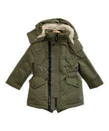 BURBERRY CHILDREN（バーバリー チルドレン）の古着「フーデッドコート」｜グリーン