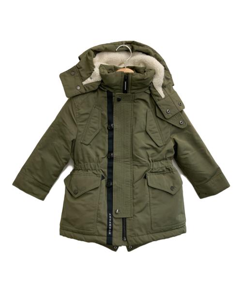 BURBERRY CHILDREN（バーバリー チルドレン）BURBERRY CHILDREN (バーバリー チルドレン) フーデッドコート グリーン サイズ:4Yの古着・服飾アイテム