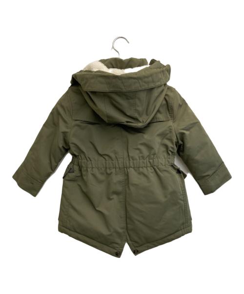 BURBERRY CHILDREN（バーバリー チルドレン）BURBERRY CHILDREN (バーバリー チルドレン) フーデッドコート グリーン サイズ:4Yの古着・服飾アイテム